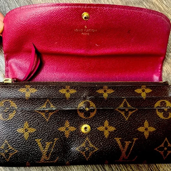 Louis Vuitton Brown x Poppy LV Heritage Monogram Wallet - Picture 5 of 9